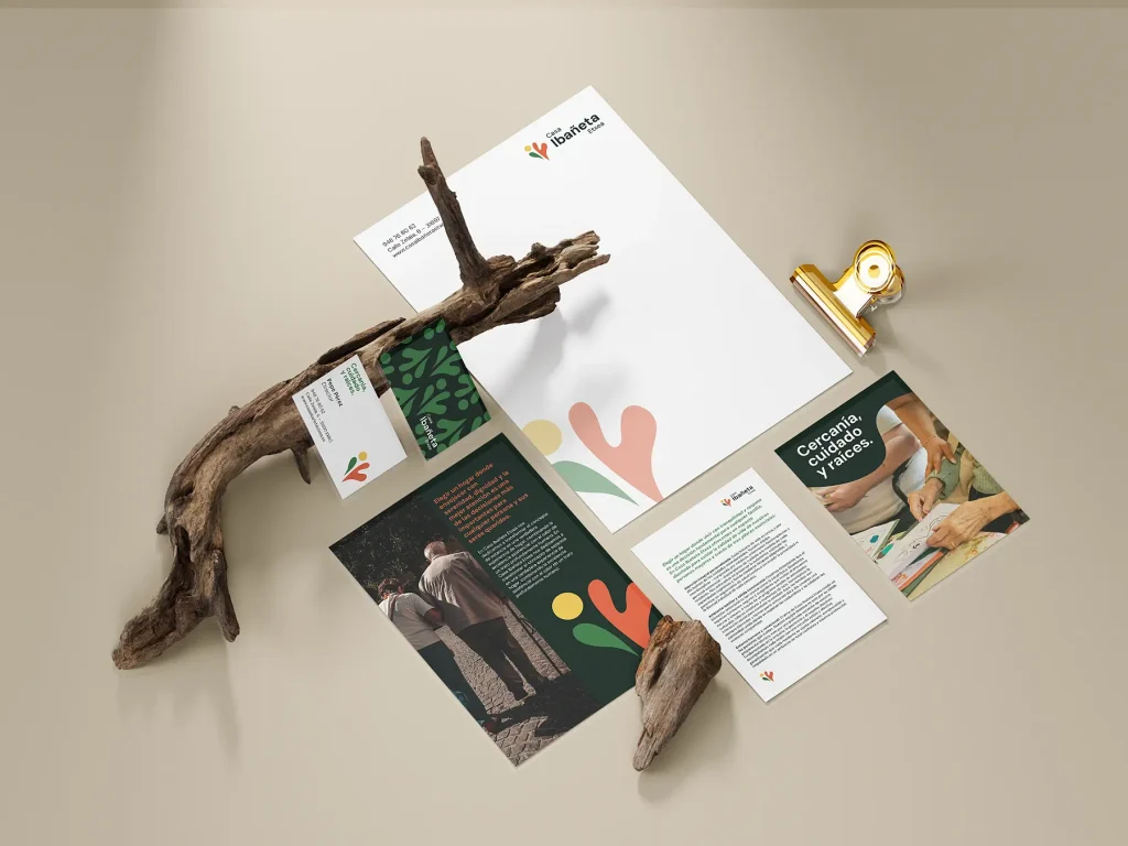 identidad corporativa residencia ibañeta